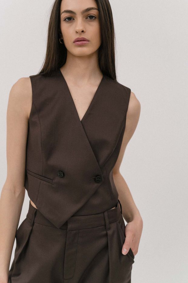 The Armor Vest Brown